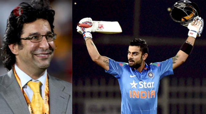 Watch Wasim Akram Hails Virat Kohli For Being A Complete Sportsman On