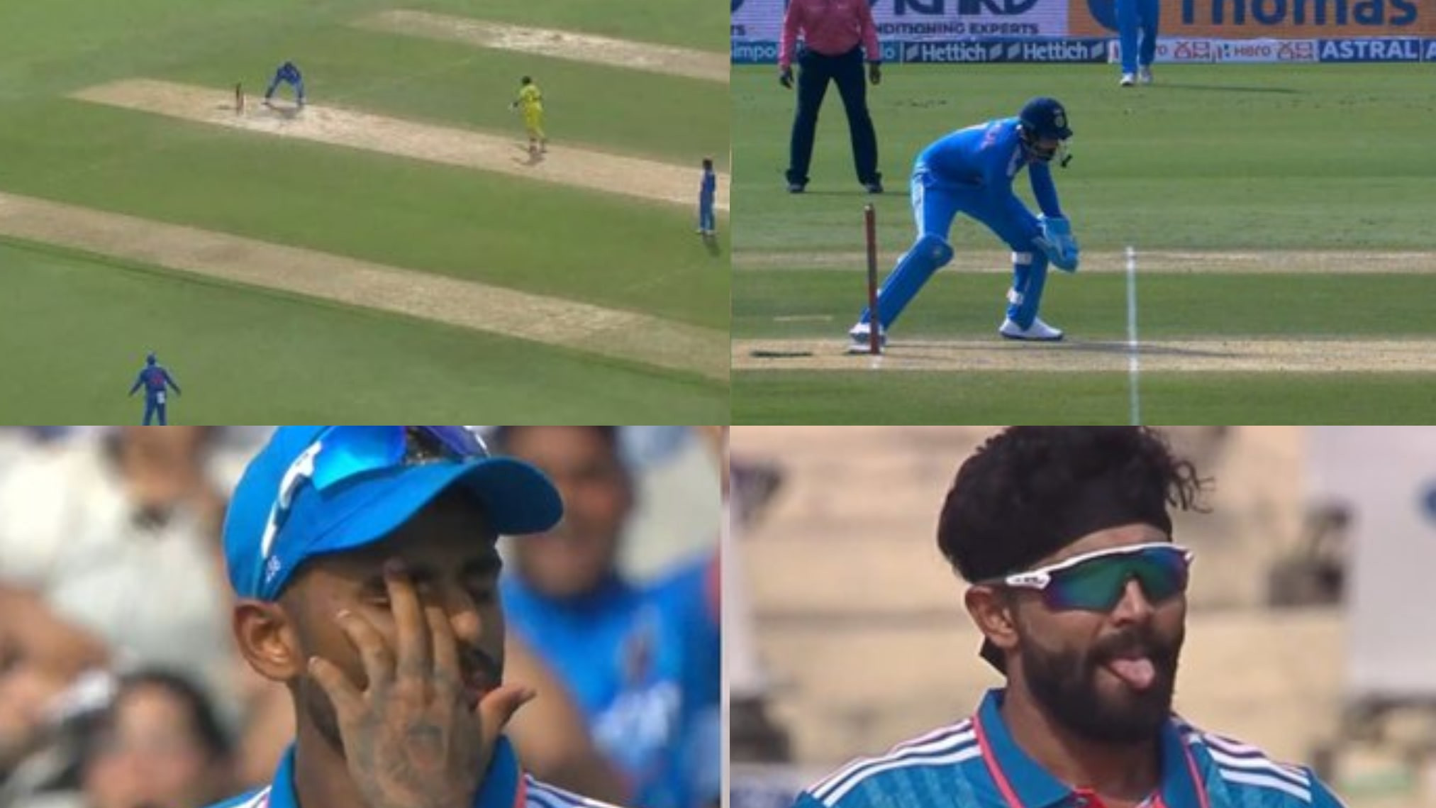 IND v AUS 2023: WATCH- KL Rahul makes hash of simple run out, leaves Suryakumar and Jadeja flabbergasted