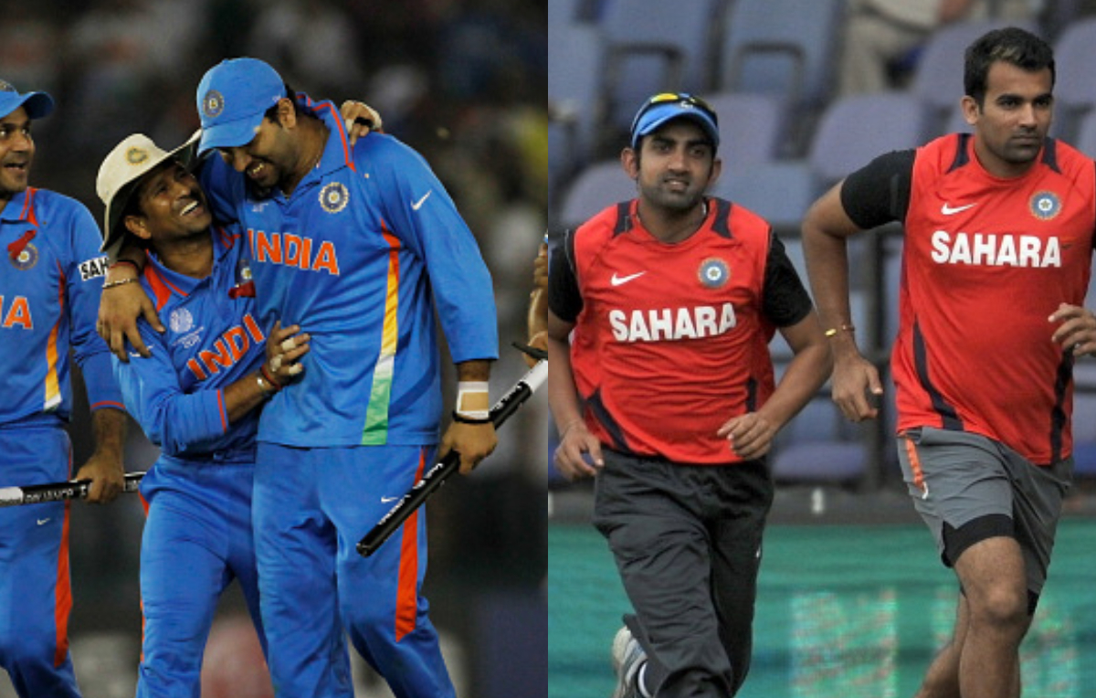 Sachin Tendulkar, Yuvraj Singh, Gautam Gambhir and Zaheer Khan  |Getty