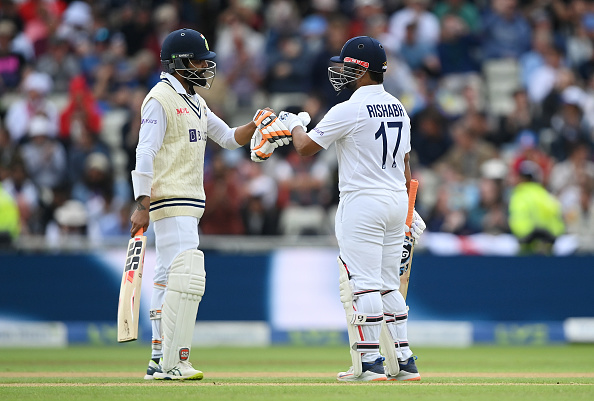 Rishabh Pant and Ravindra Jadeja added 222 runs for 6th wicket for India | Getty 