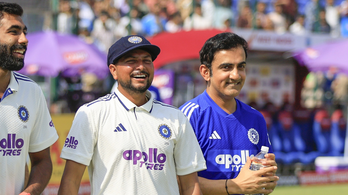 Kuldeep Yadav, Gautam Gambhir | X