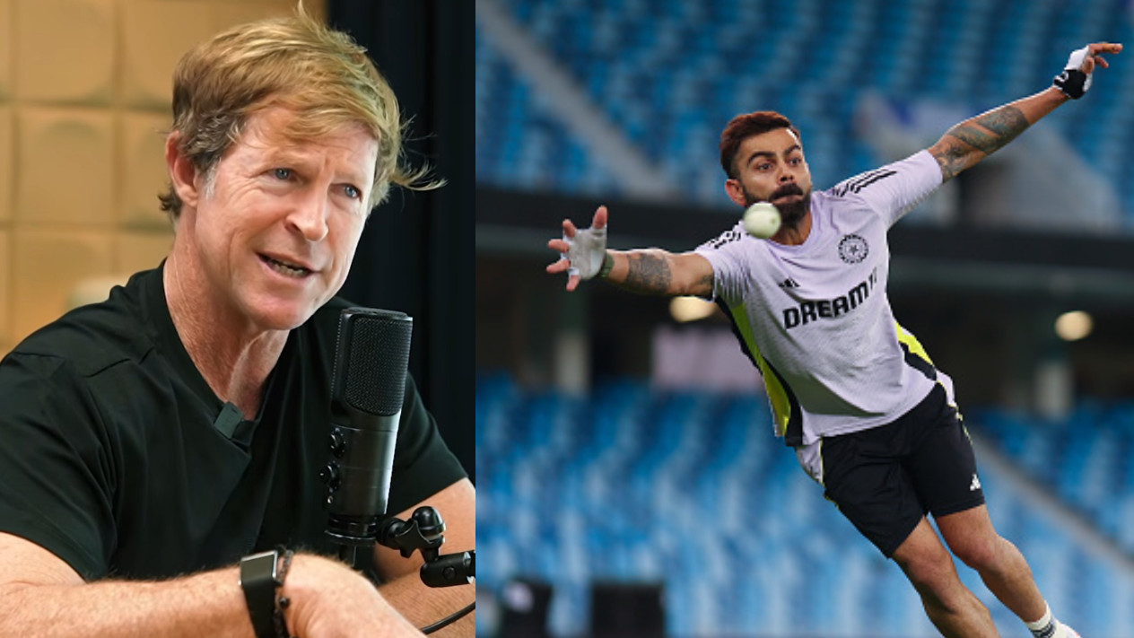 WATCH- “He's not the best fielder in India”- Jonty Rhodes reveals Virat Kohli's biggest drawback