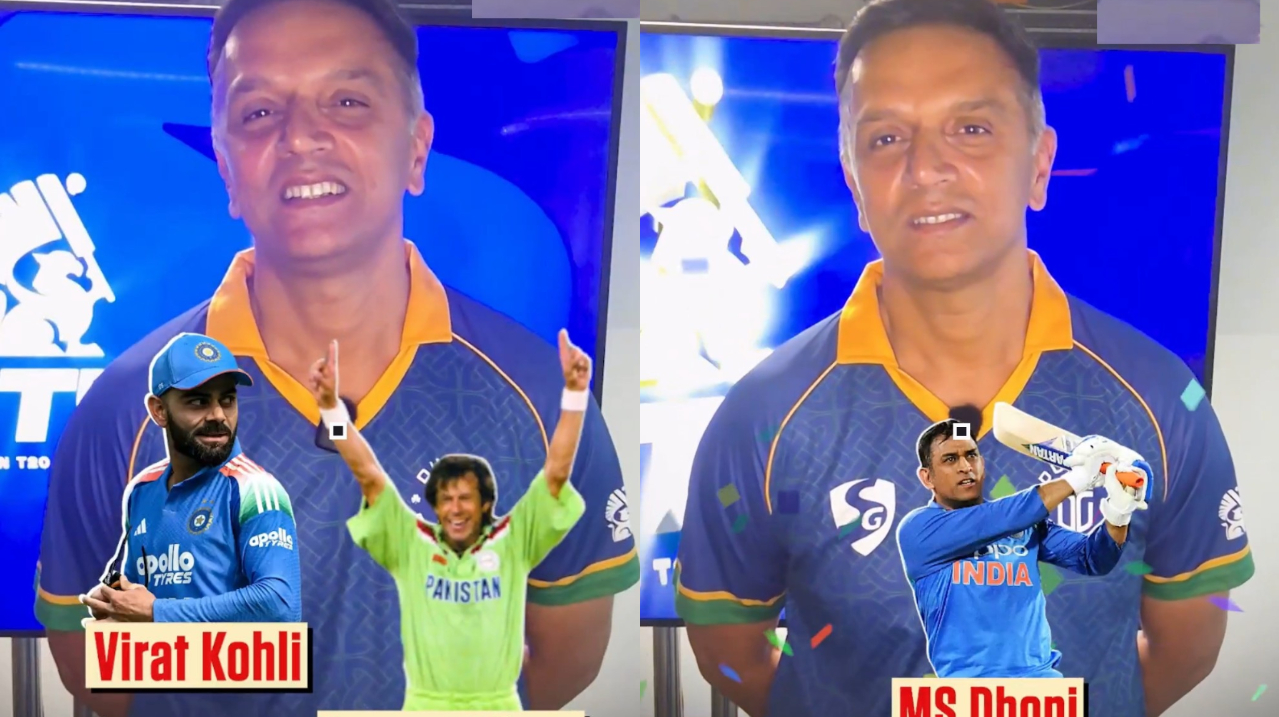 Rahul Dravid was asked to choose the best ever captain from the given options | Cricinfo X
