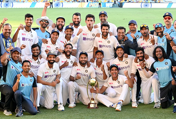 Team India won the Test series in their last tour Down Under | Getty