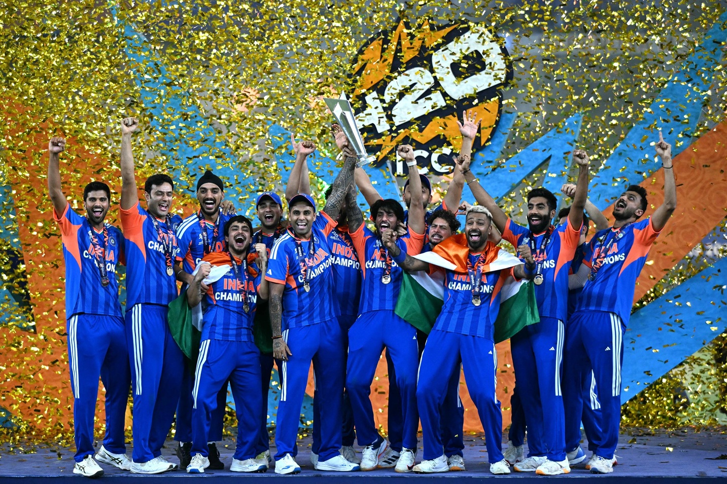 India won the 2024 and 2026 T20 World Cups | Getty