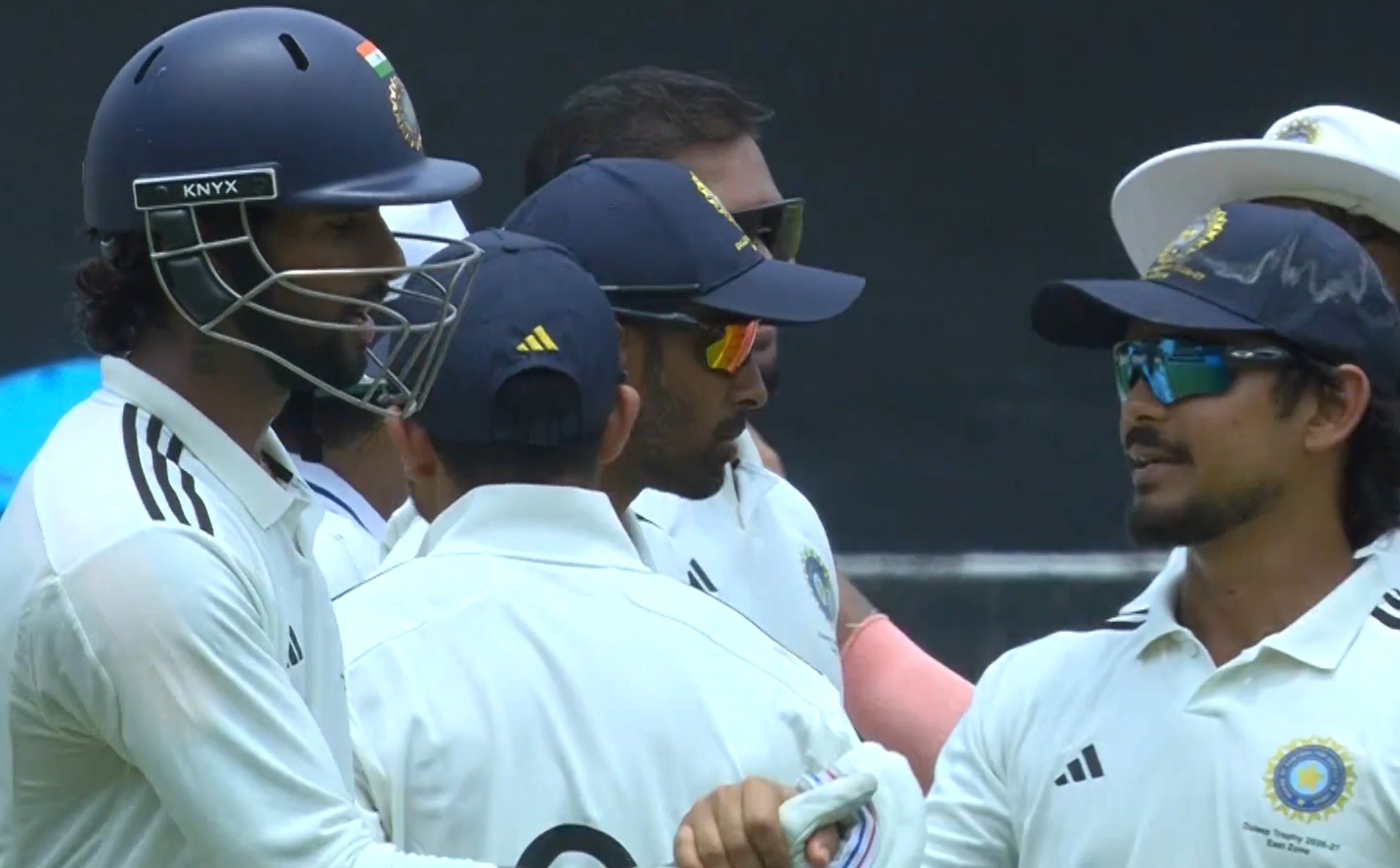 Tilak Varma gets appreciated by Ishan Kishan for his 99 runs | BCCI X