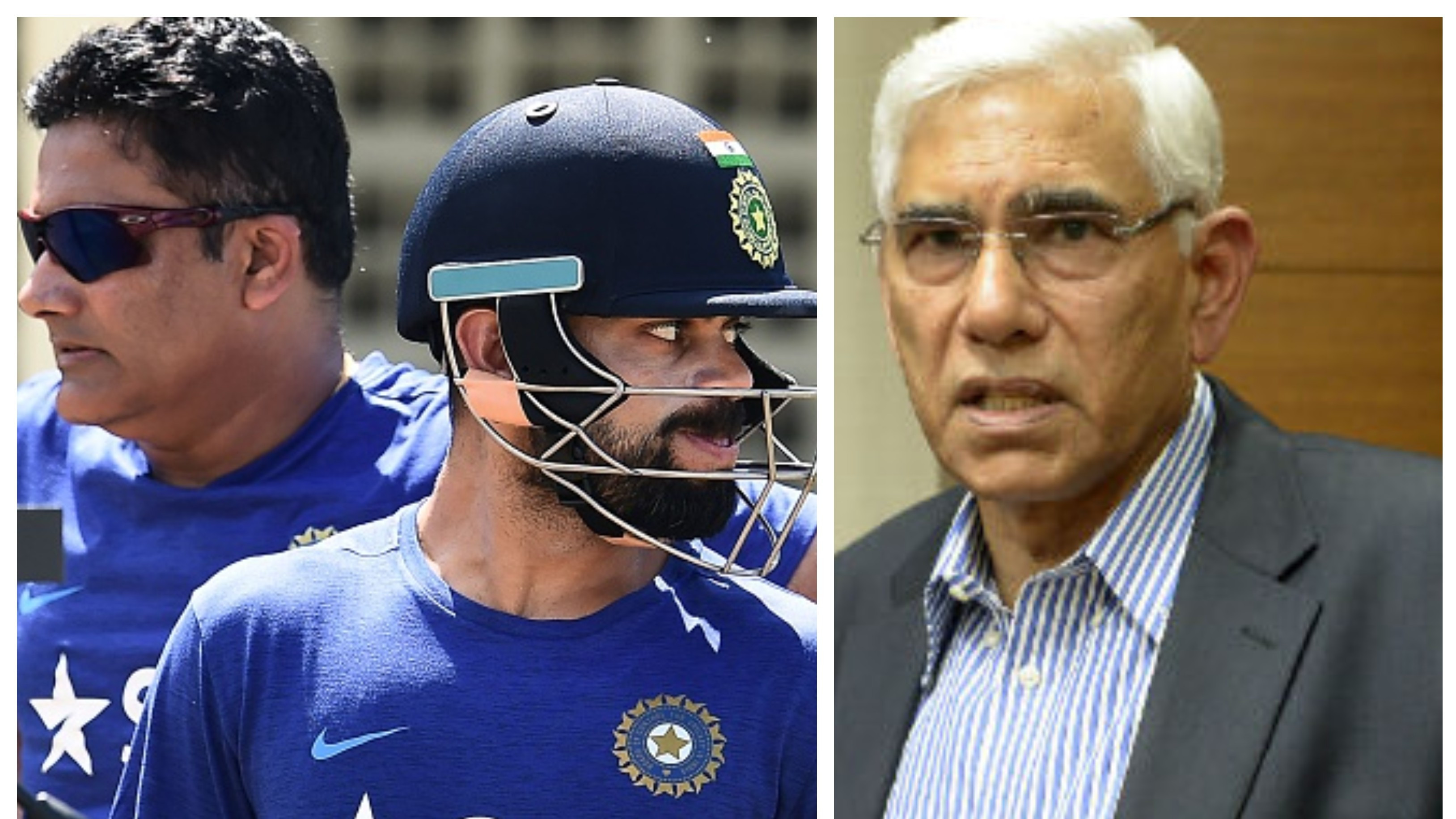 ‘Kohli said younger members of the team felt intimidated by Kumble’, Vinod Rai revisits then captain-coach saga