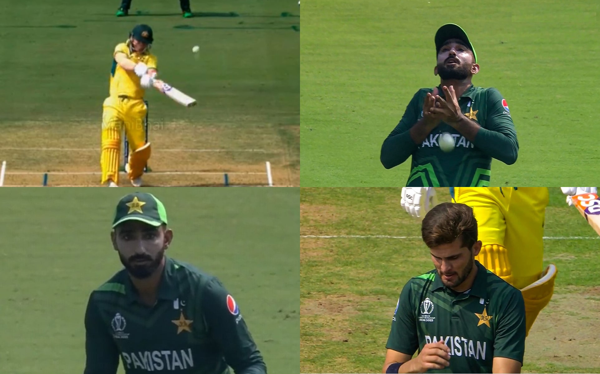 Usama Mir dropped an easy catch of David Warner | X