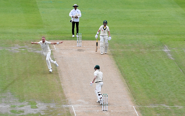 Broad got rid of Warner for the fifth time in seven innings in this Ashes series | Getty