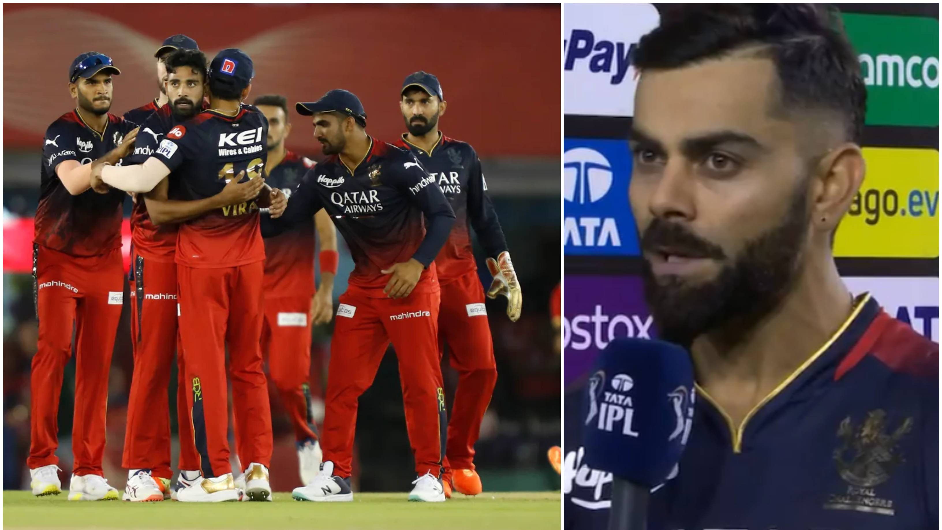 IPL 2023: “The table cannot define your mood,” says Virat Kohli after leading RCB to 24-run win over PBKS