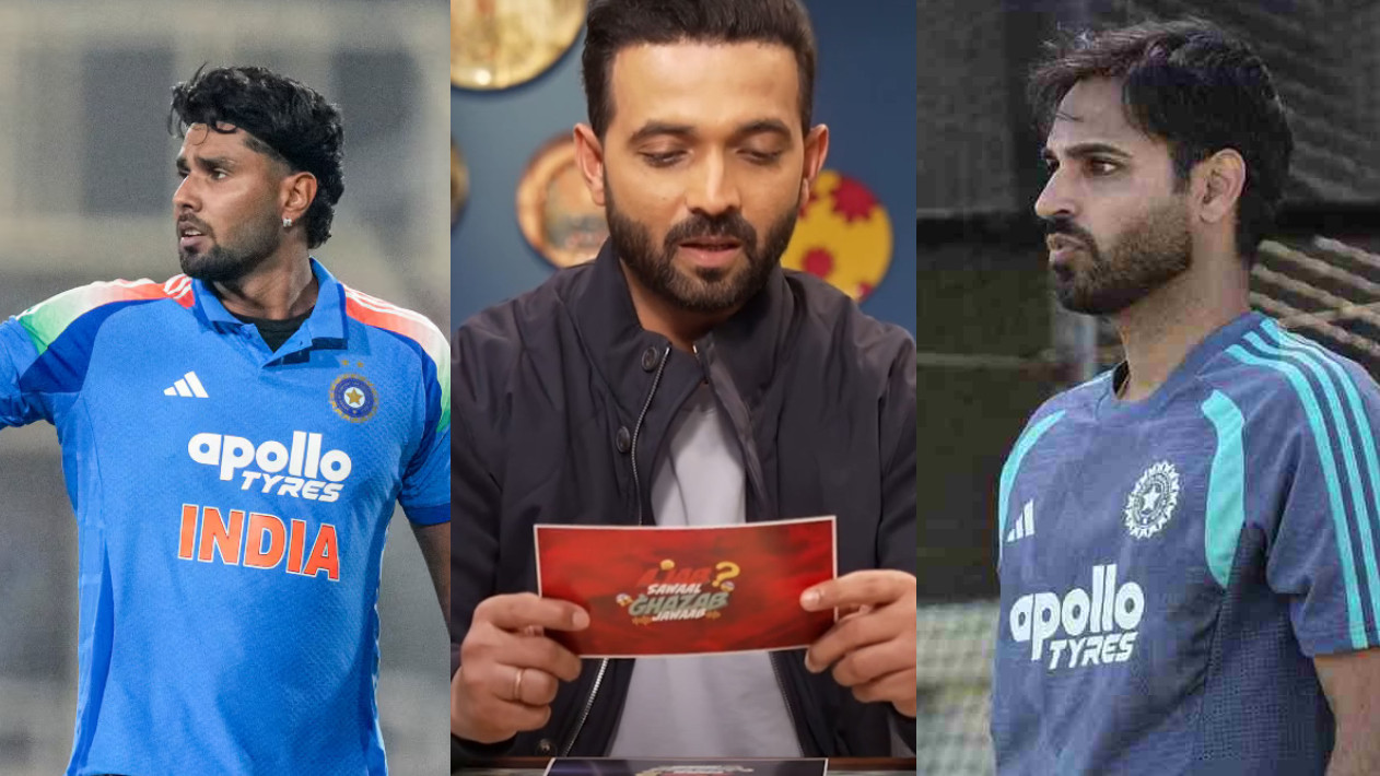 WATCH- Ajinkya Rahane picks his five pacers for India’s squad for ICC World Cup 2027; snubs Harshit Rana and Bhuvneshwar Kumar
