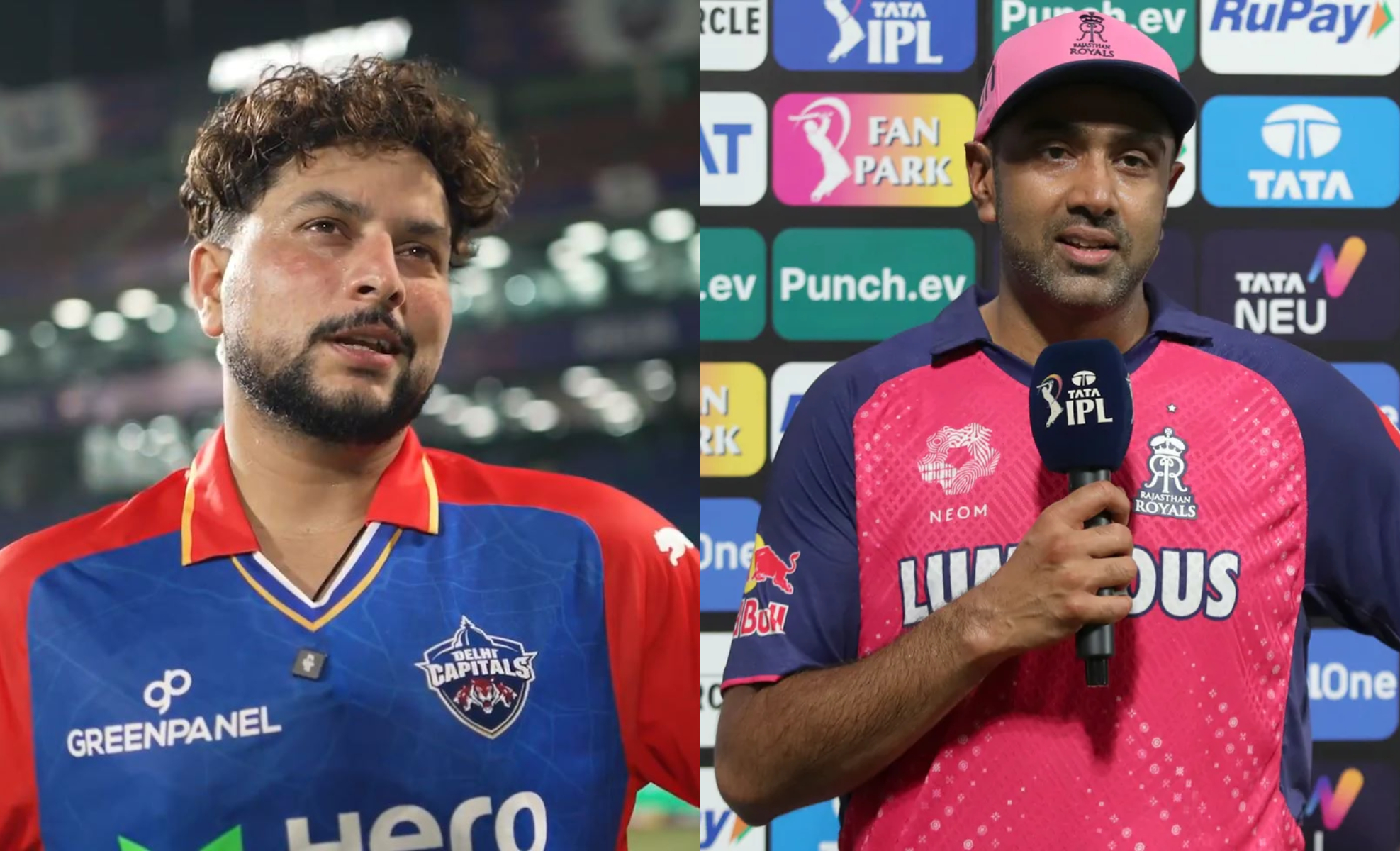 Kuldeep picked 2/25 in DC's win, while Ashwin took 3/24 for RR | IPL-BCCI