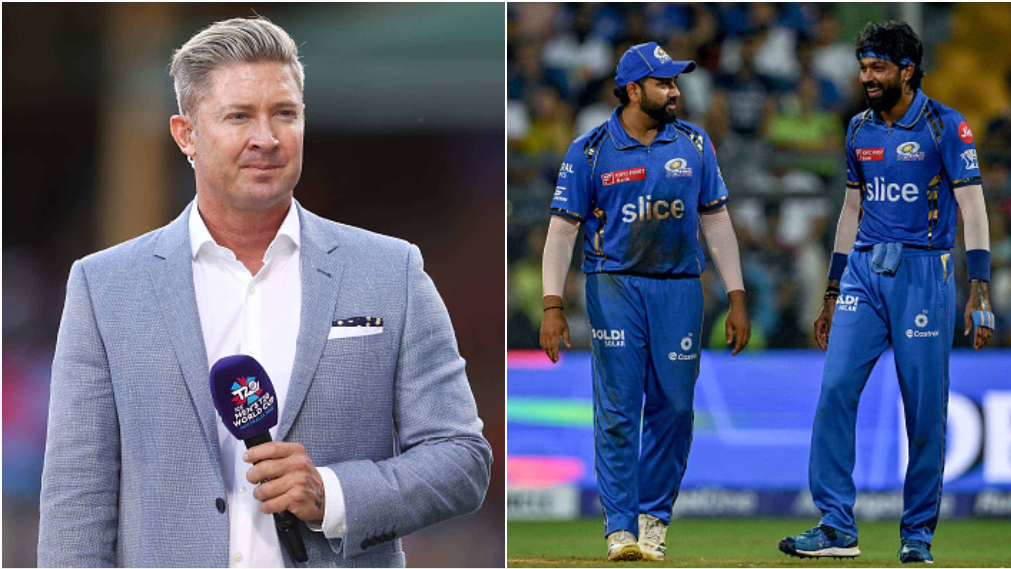 'If the beef was strong, he wouldn't be in that World Cup campaign': Michael Clarke’s take on Rohit-Hardik issue