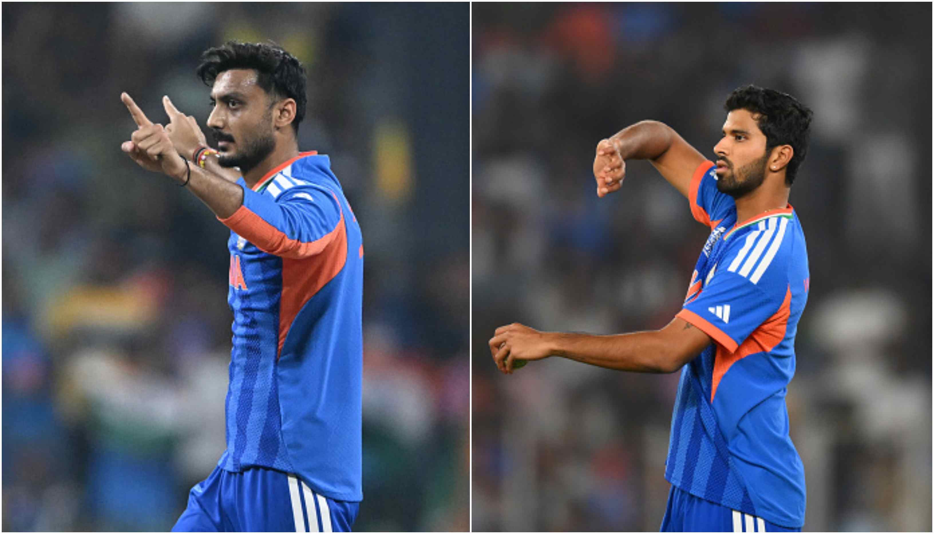 Axar Patel and Washington Sundar | Getty