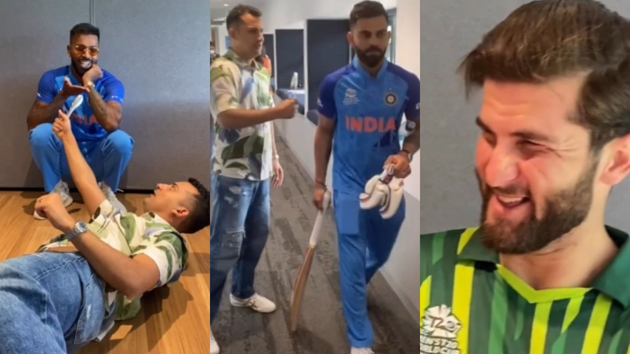 T20 World Cup 2022: WATCH- Danish Sait irritates Kohli, Shaheen, Hardik, Shakib and more with his crazy questions