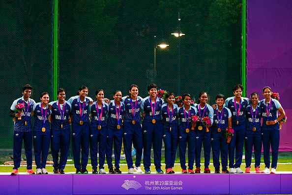 India women's team defeated Sri Lanka in the gold medal match | Getty