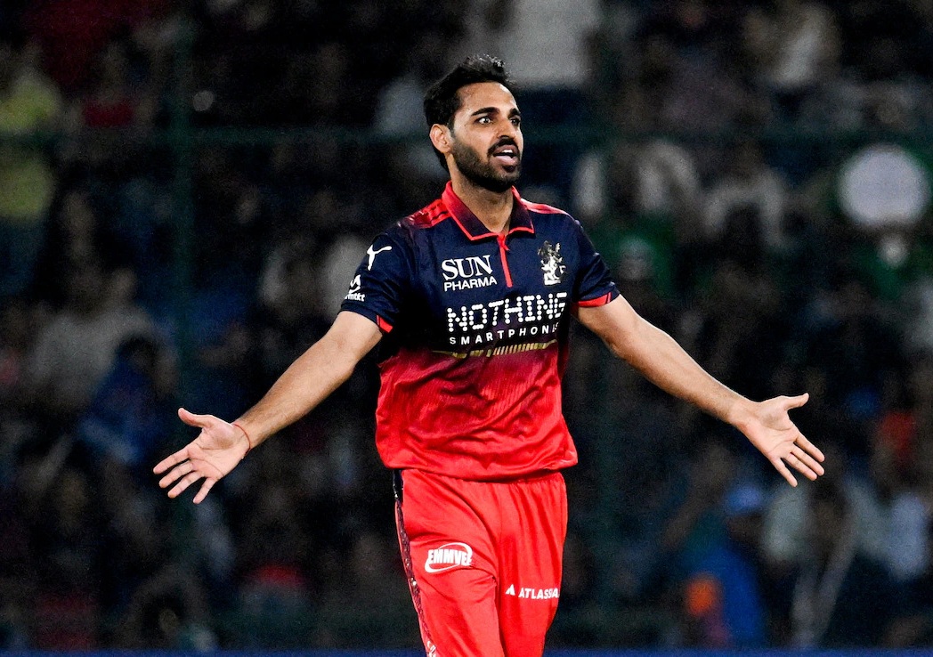 Bhuvneshwar Kumar was rewarded for his two brilliant IPL seasons for RCB | BCCI-IPL/ANI