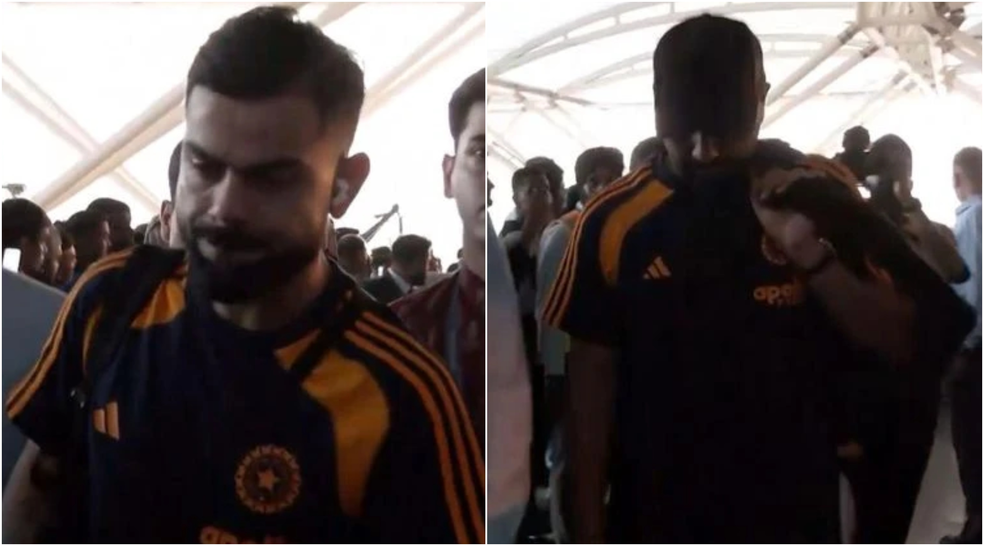 Virat Kohli and Rohit Sharma | Screengrabs