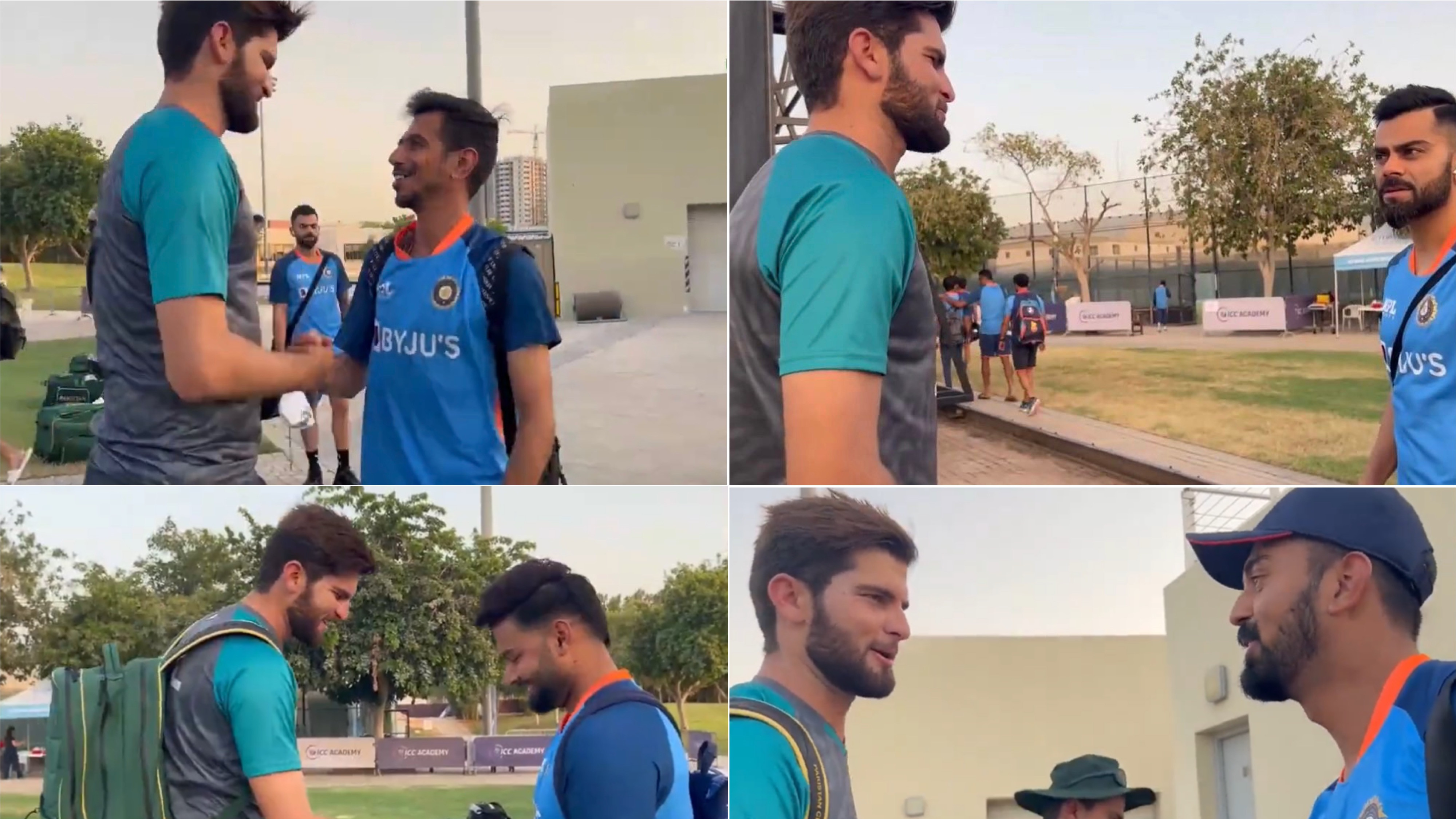 Asia Cup 2022: WATCH - Pakistan's Shaheen Afridi catches up with India's Chahal, Kohli, Pant and KL Rahul
