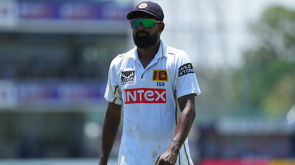 SL v IND 2026: Prabath Jayasuriya penalized by ICC for breaching code of conduct during Colombo Test