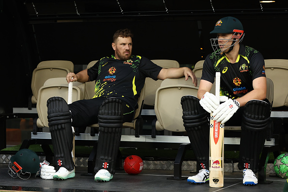 Aaron Finch and Cameron Green | Getty