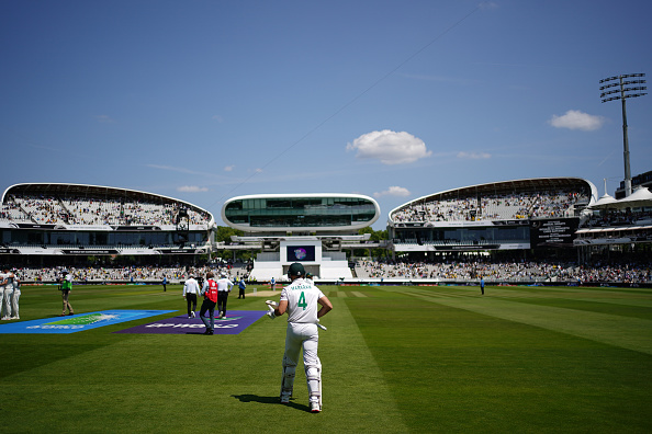 Visuals from the ongoing WTC Final between Australia and South Africa at Lord's | Getty