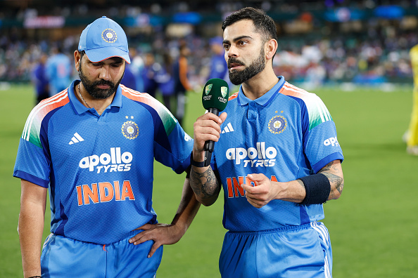 Virat Kohli and Rohit Sharma | Getty