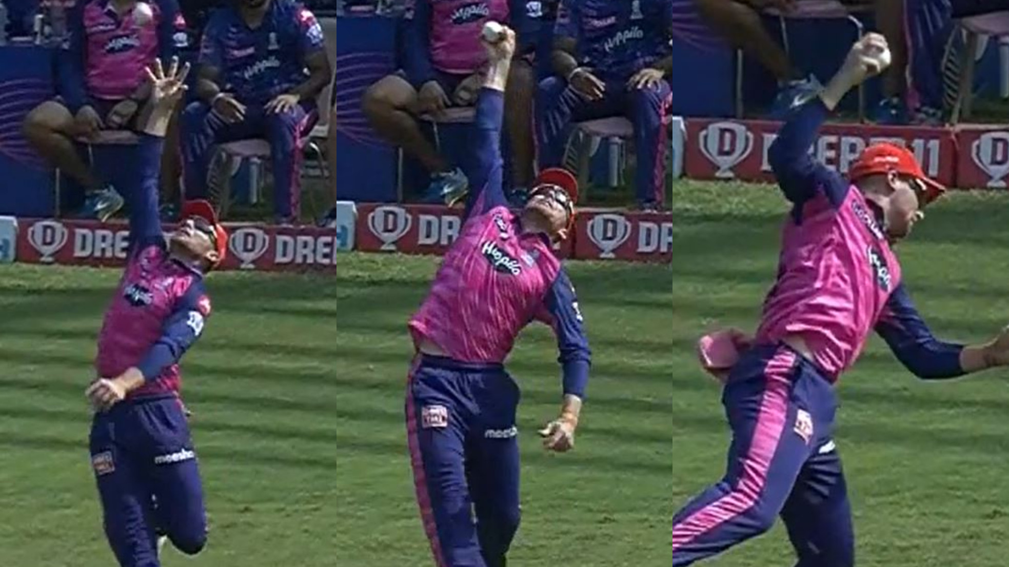 IPL 2022: WATCH- Jos Buttler takes a brilliant one-hander to send back Shikhar Dhawan