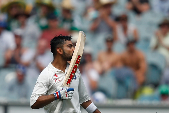 Kohli transformed his batting to score almost 700 runs in Australia in the 2014 Test series | Getty