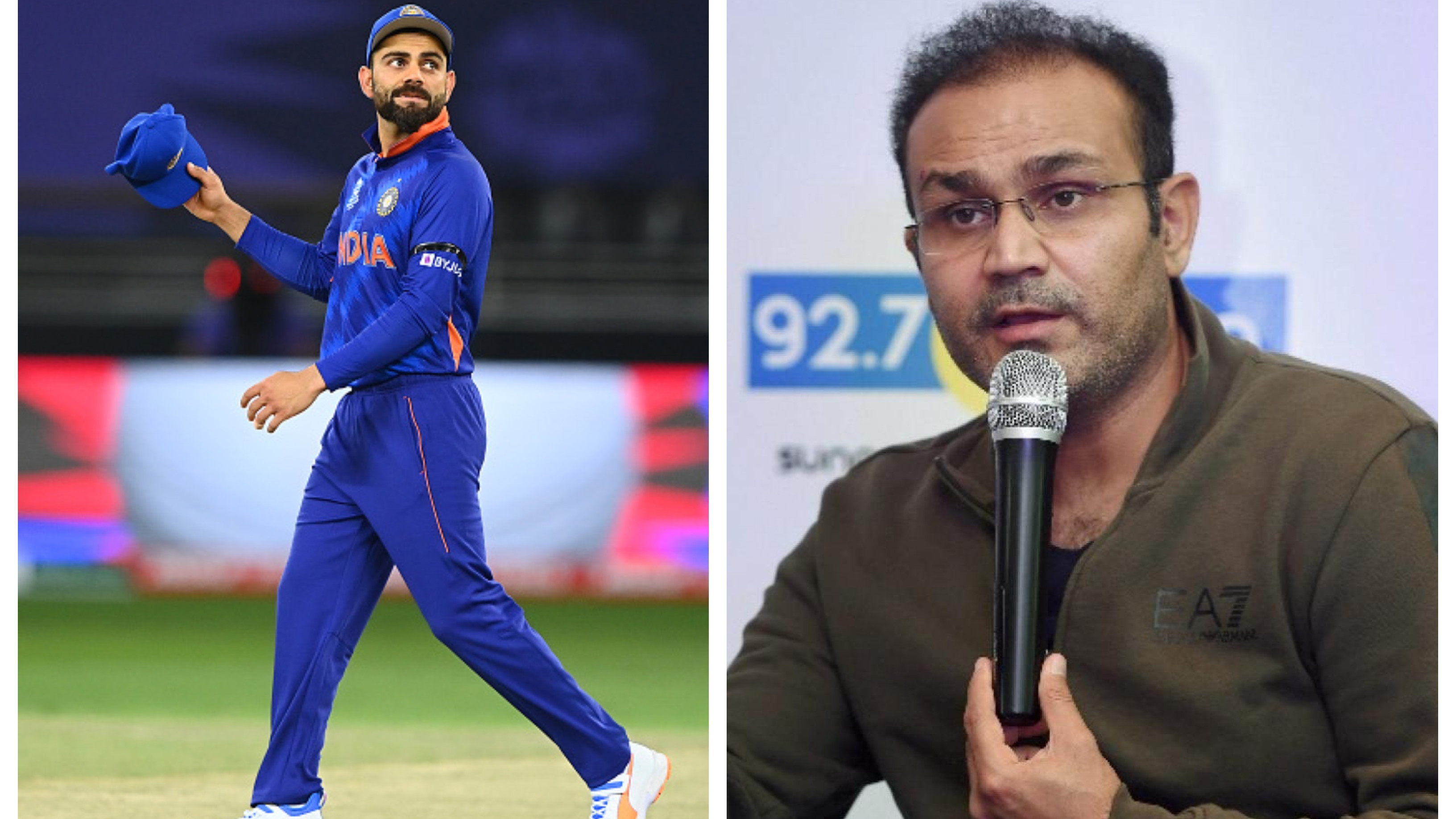 T20 World Cup 2021: ‘His record as a captain is brilliant’, Sehwag wants Kohli to continue leading India in Test and ODIs