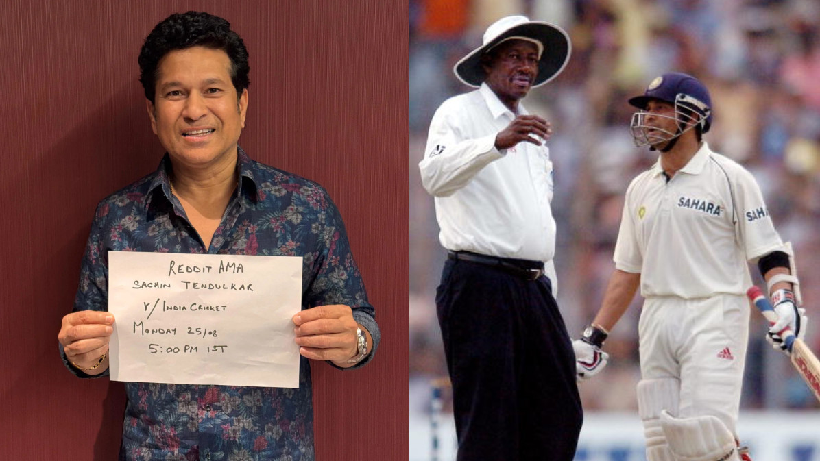 “Give him boxing gloves”—Sachin Tendulkar’s hilarious answer to Steve Bucknor query on Reddit AMA
