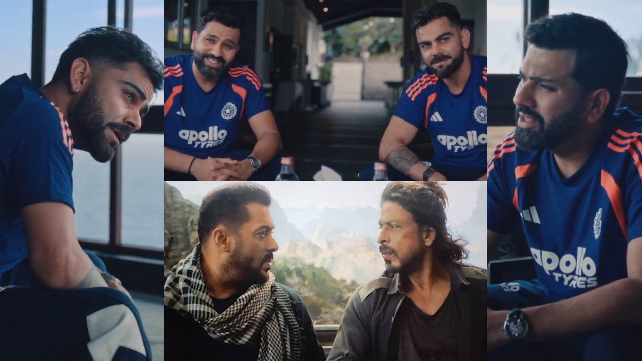 WATCH- “Maza toh aayega”- Rohit Sharma and Virat Kohli recreate viral SRK-Salman Pathaan scene for IND v SL 2026 ODIs promo