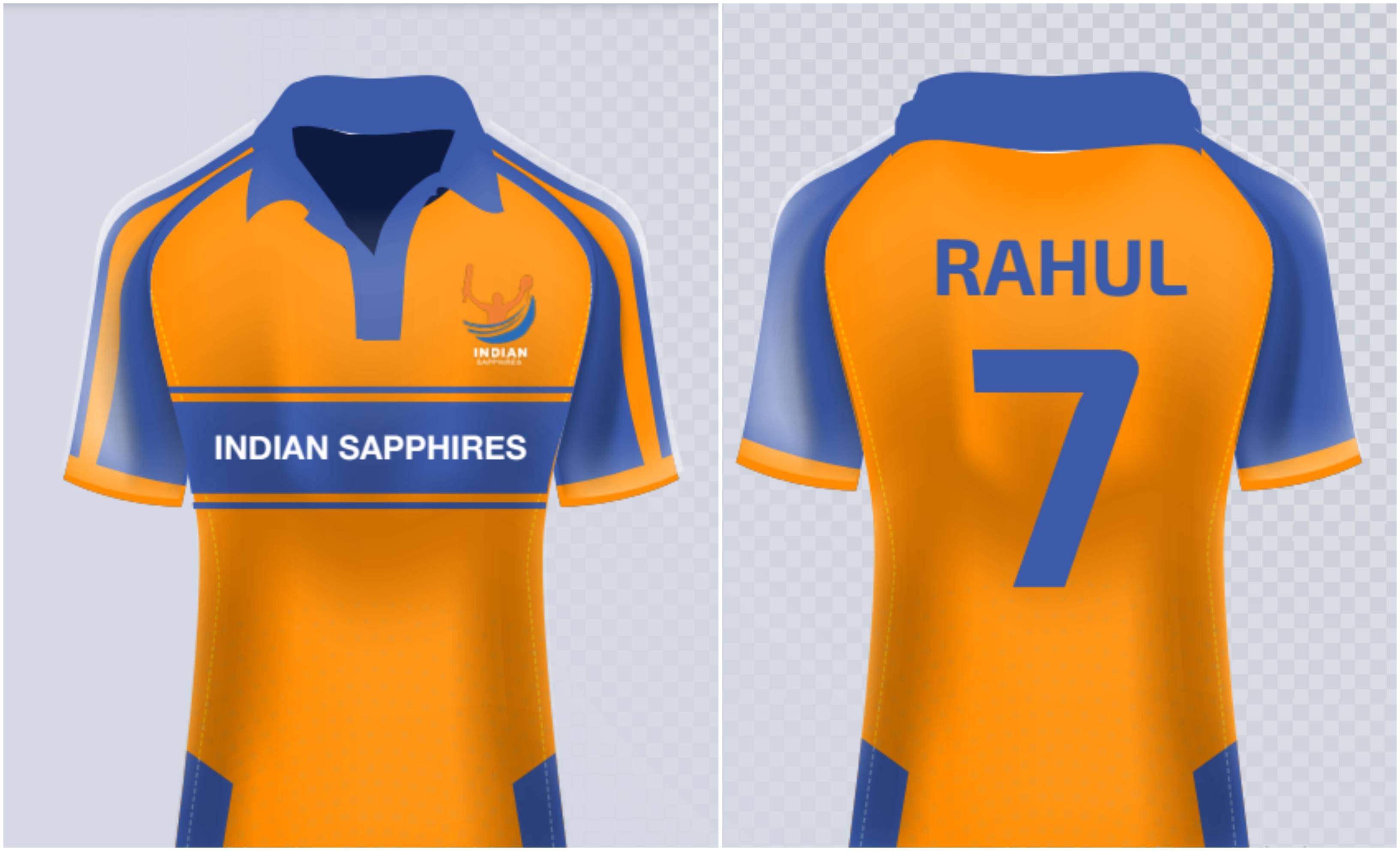 The jersey of GPCL team Indian Sapphires