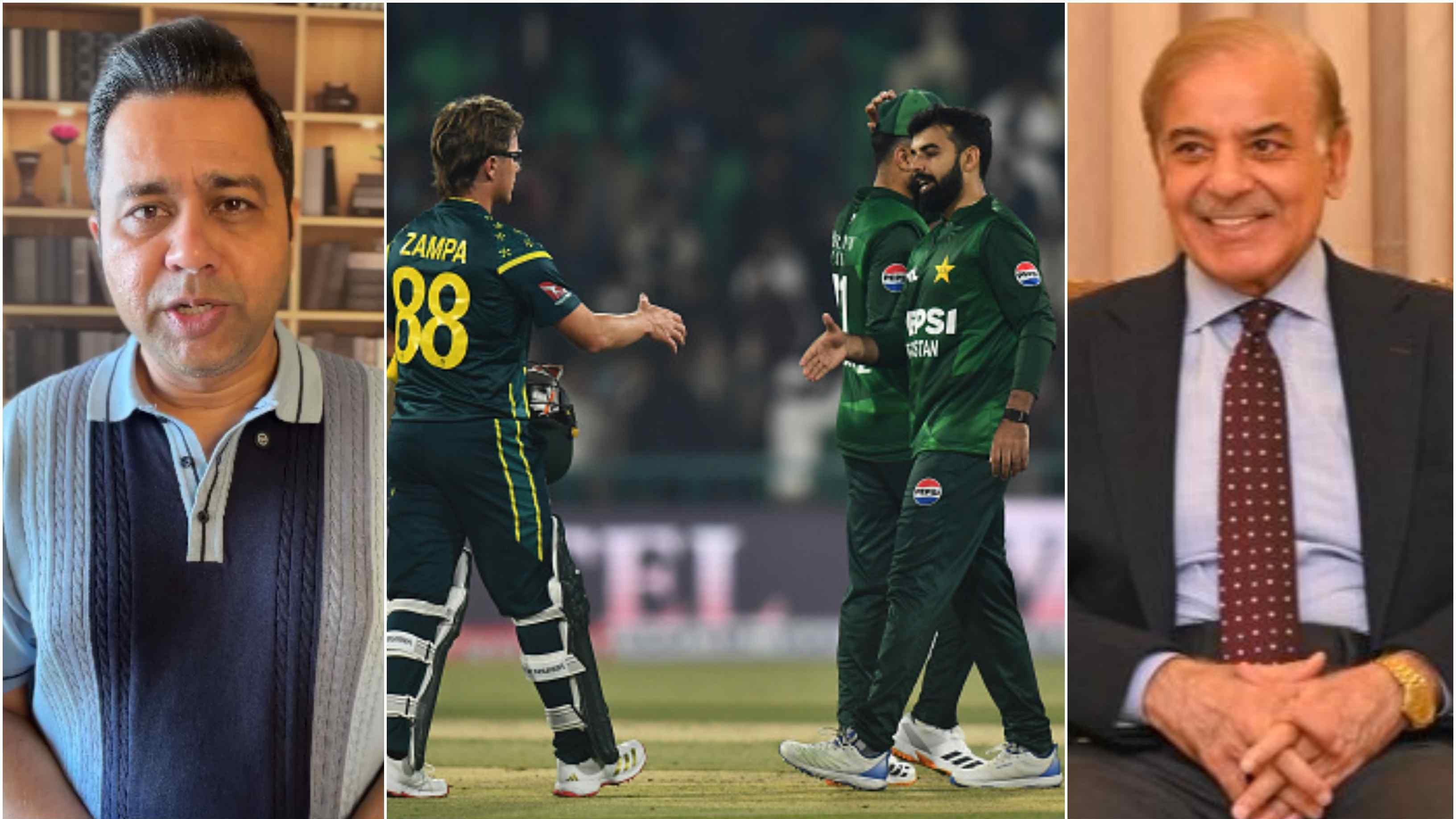 “Can't qualify as ‘electrifying',” Aakash Chopra trolls Shehbaz Sharif for congratulating Pakistan on beating Australia's B side