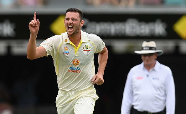 Josh Hazlewood snared three wickets in the first Ashes Test | Getty Images