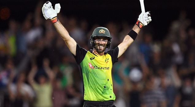 Glenn Maxwell won the T20I player of the year