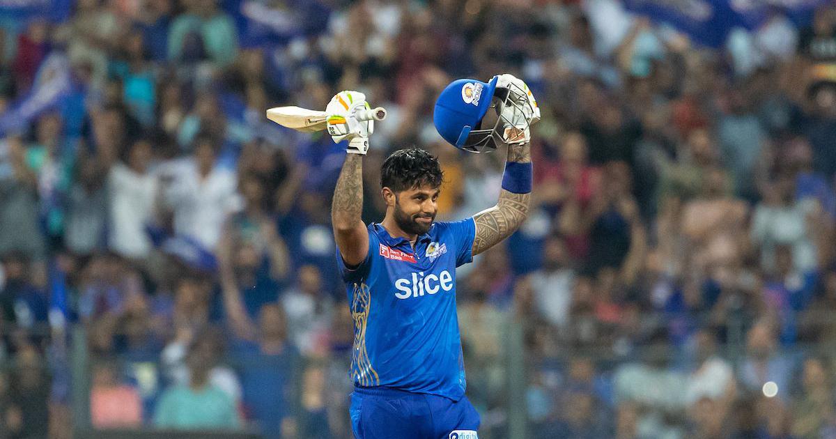 Suryakumar Yadav made 103* in 49 balls with 11 fours and six sixes | BCCI-IPL