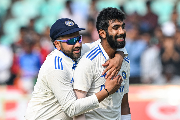 Rohit Sharma and Jasprit Bumrah | Getty