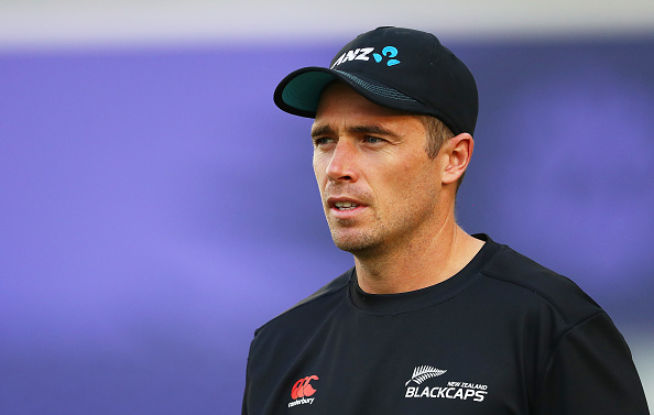Tim Southee will lead the Kiwis in the T20I series against India | Getty