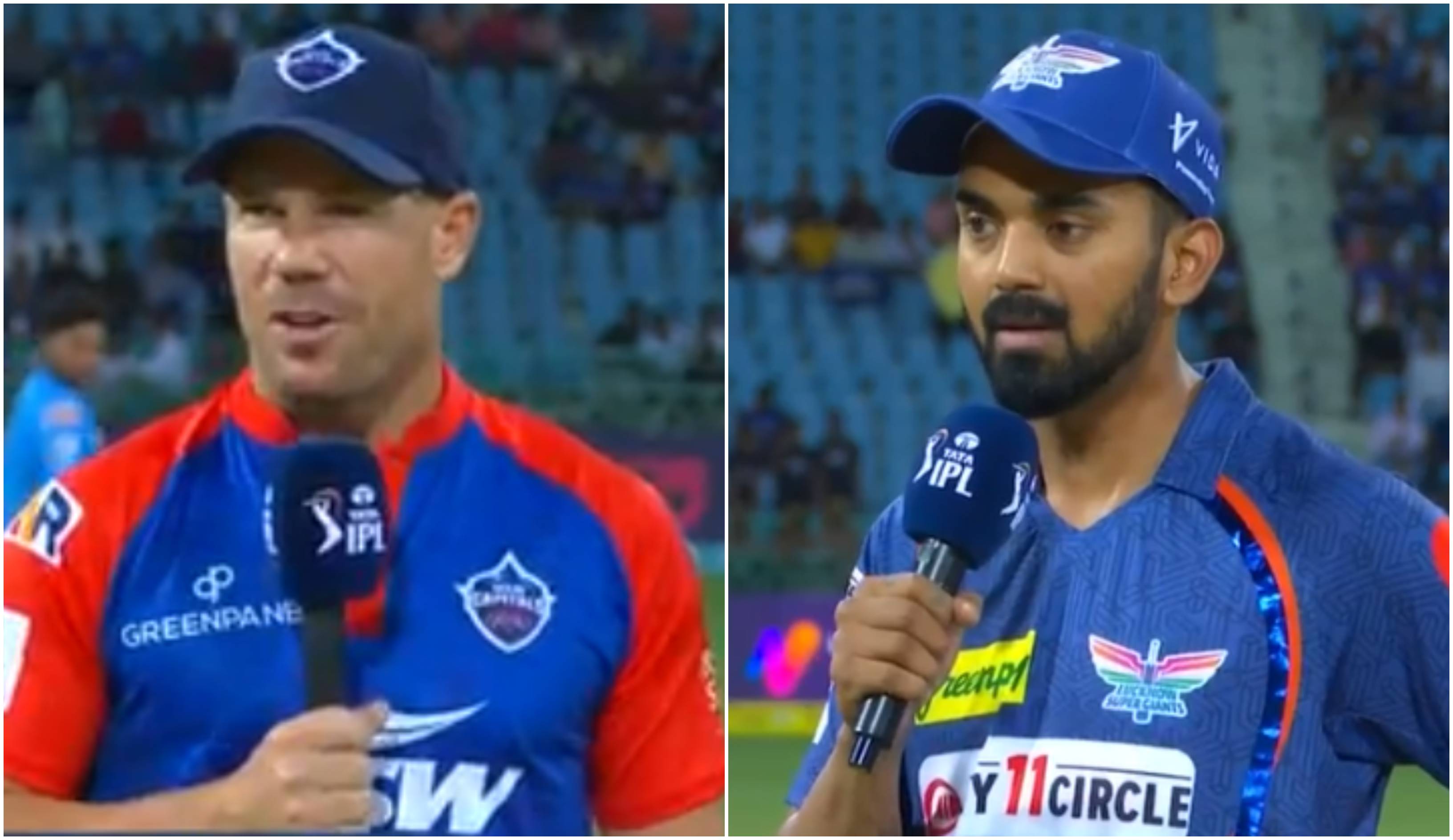 David Warner and KL Rahul | BCCI-IPL