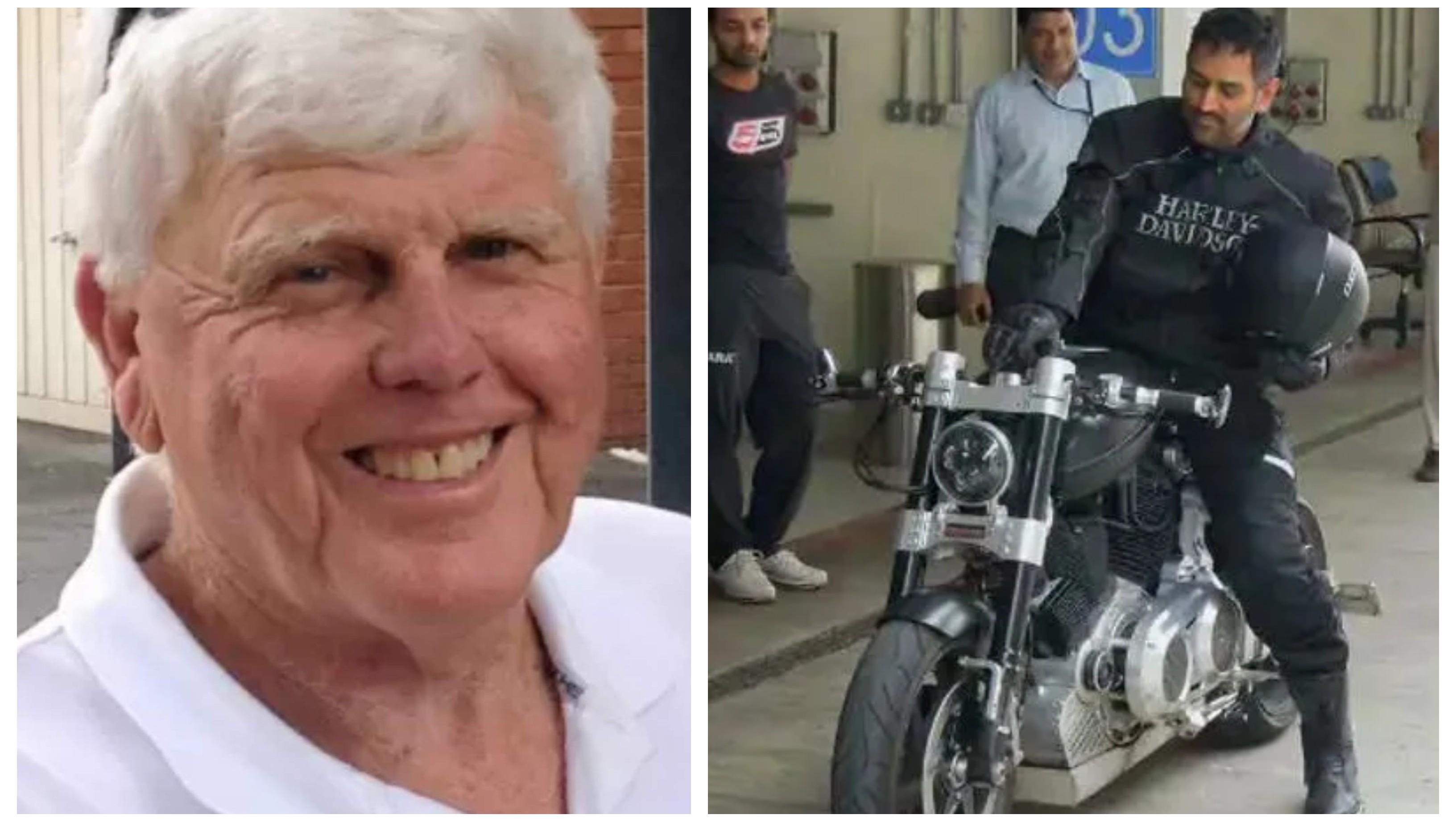 Barry Richards impressed with MS Dhoni’s bike collection, wants to have a ride on his Harley Davidson