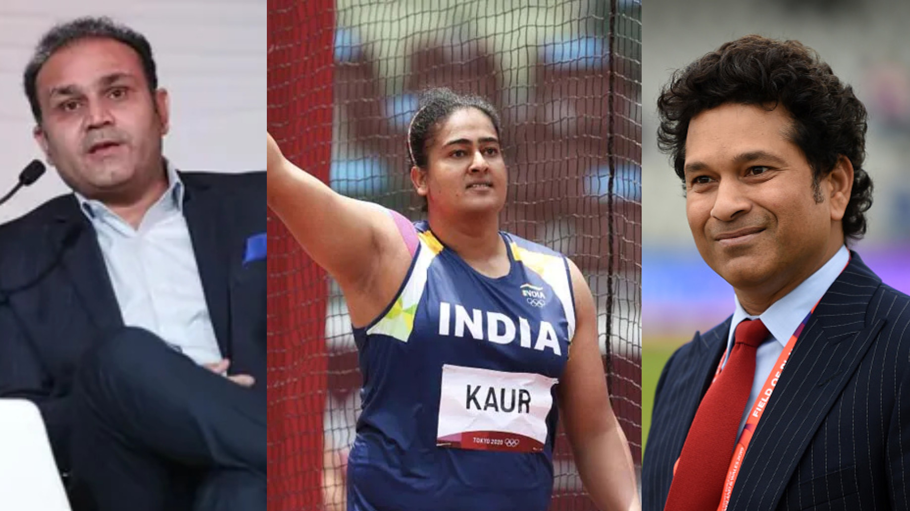 Sachin Tendulkar and Virender Sehwag praise Kamalpreet Kaur's efforts in Tokyo Olympics 2020
