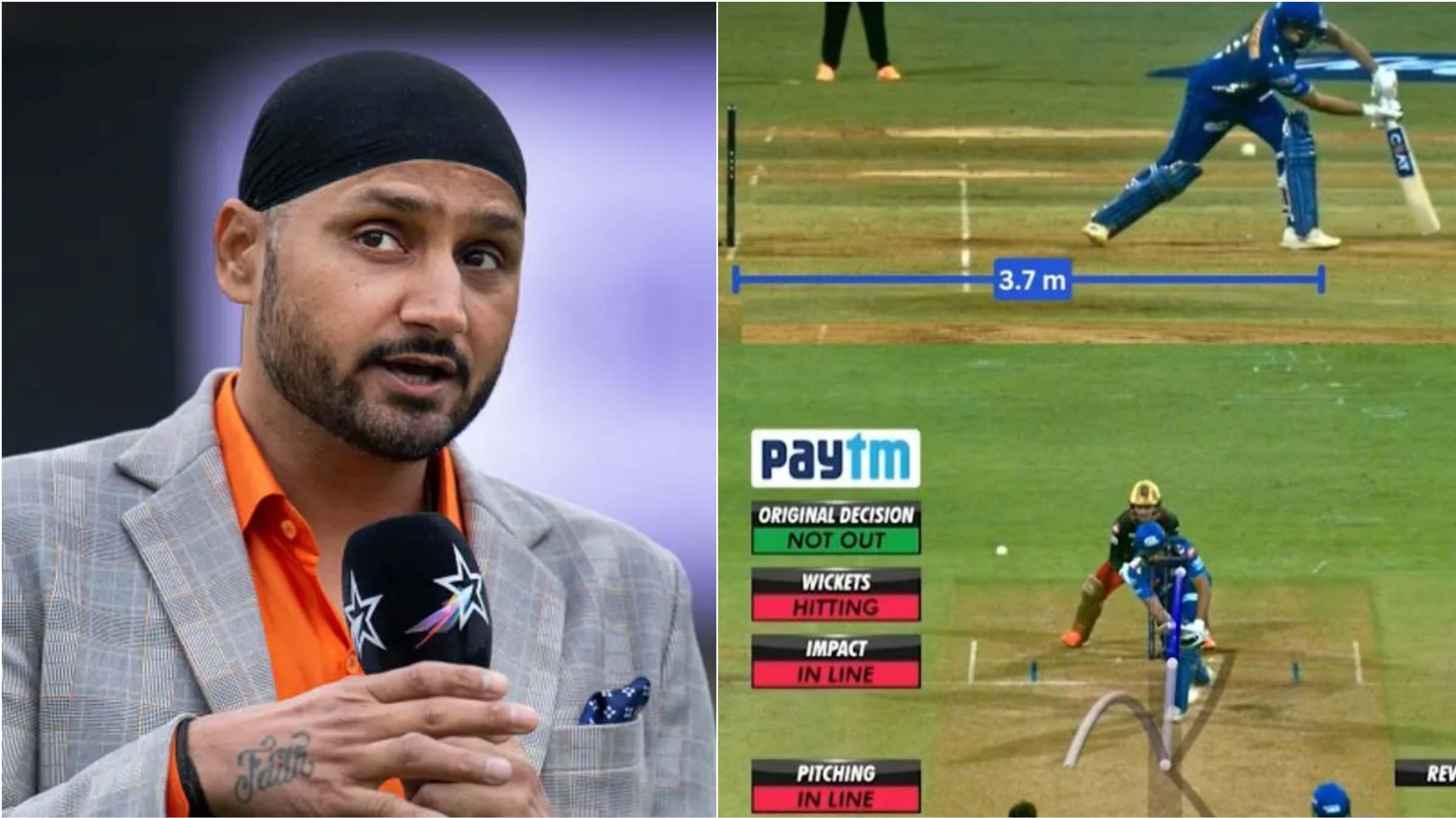 “Aap technology ko la bhi rahe…,” Harbhajan Singh raises questions over Decision Review System