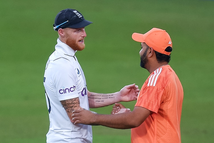 Ben Stokes and Rohit Sharma | Getty Images