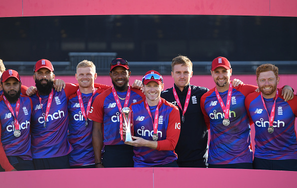 England won the T20I series | GETTY