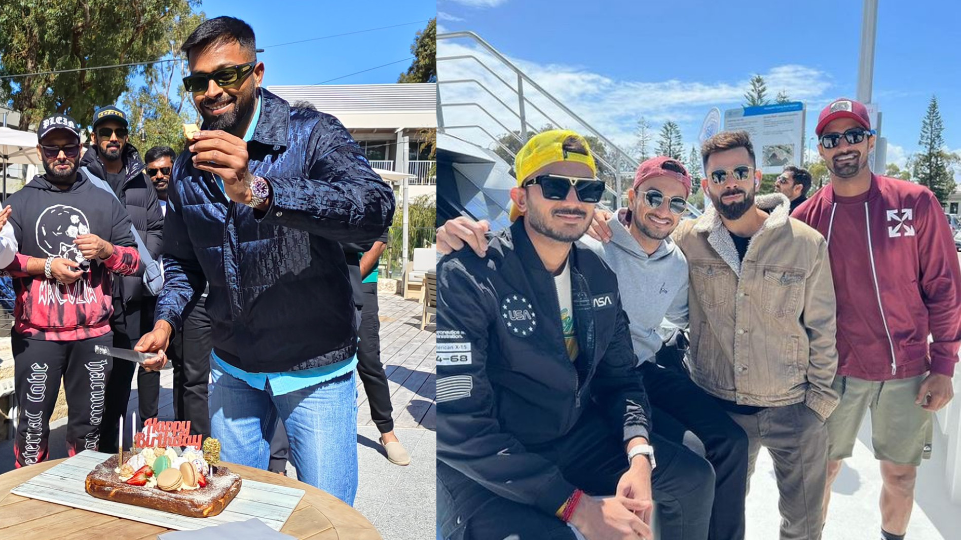 PICS- Hardik Pandya celebrates his 29th birthday in Perth with Indian teammates ahead of T20 World Cup 2022