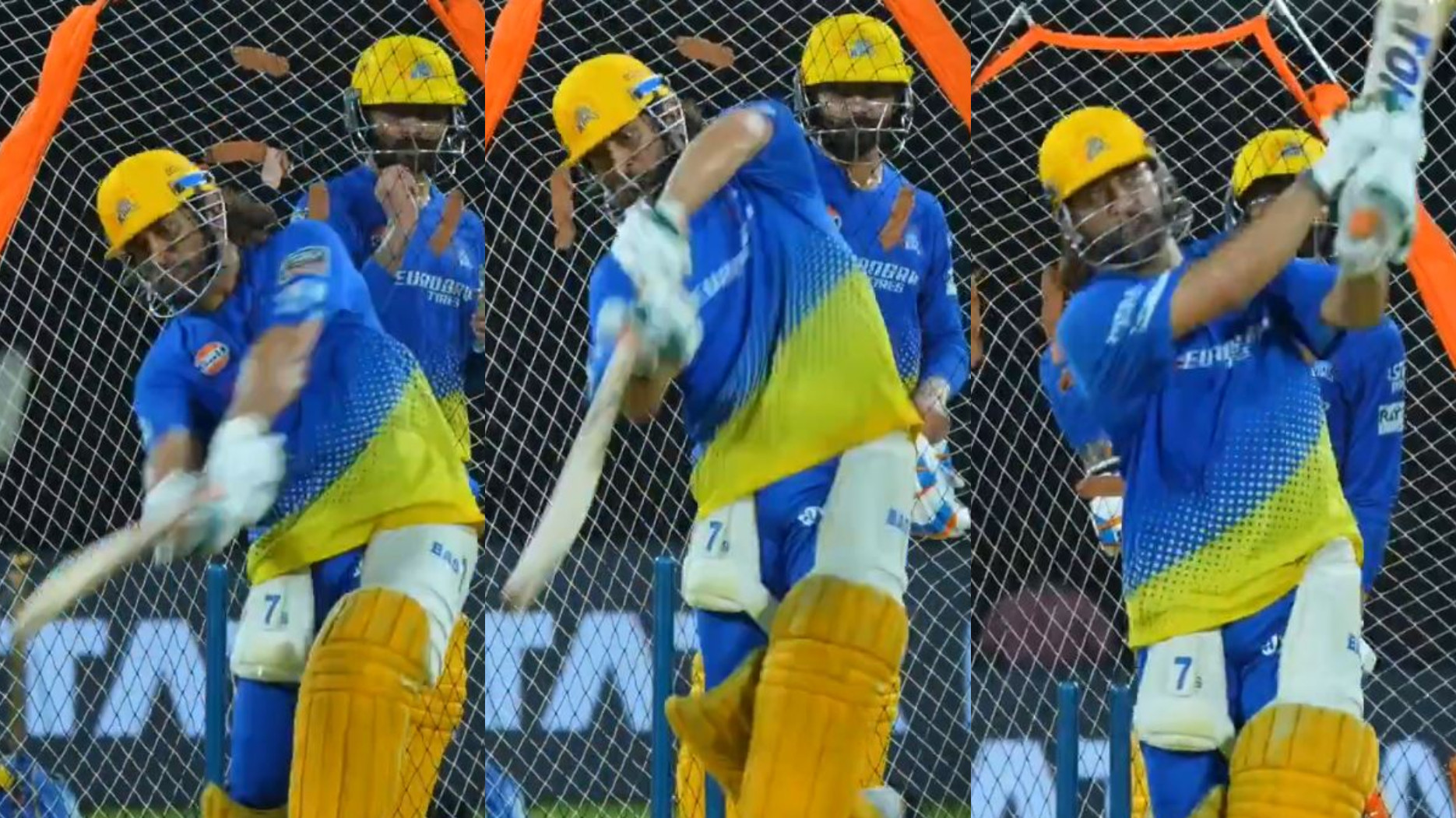 IPL 2024: WATCH- MS Dhoni shows his muscle power by hitting huge sixes in practice ahead of CSK v LSG match