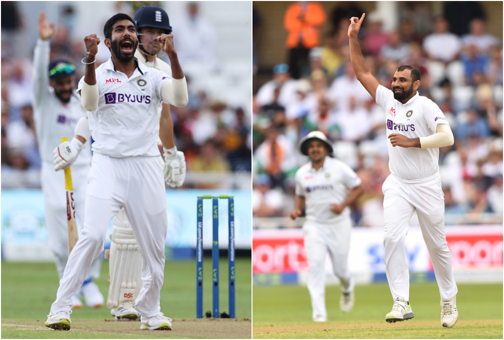 Jasprit Bumra and Mohammad Shami | Getty