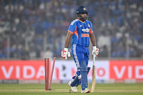 Sanju Samson has made 10 and 6 in first two IND v NZ T20Is | Getty