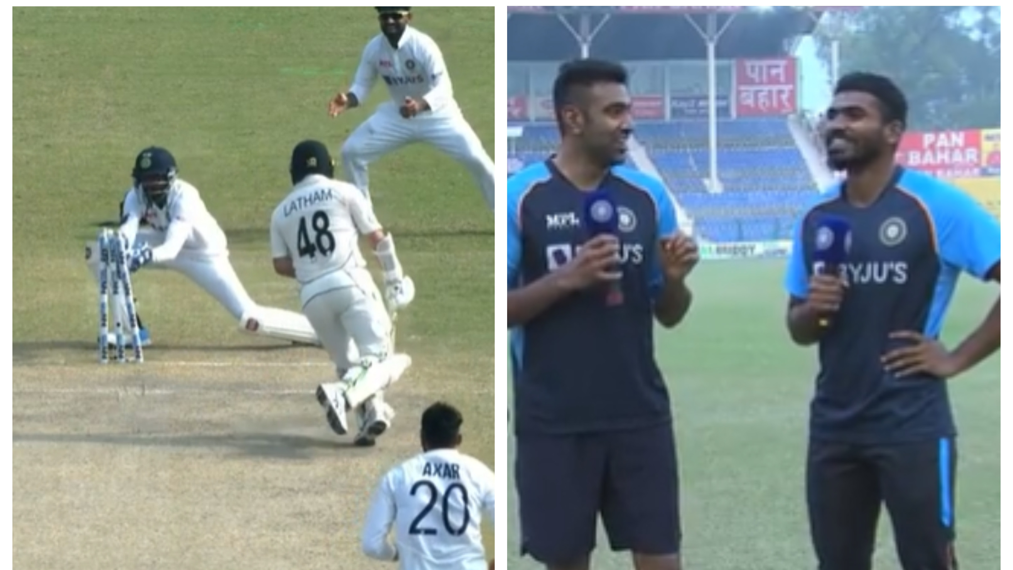 IND v NZ 2021: WATCH – “I only had 12 minutes to get set for the game”, says substitute wicketkeeper KS Bharat